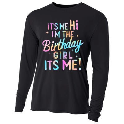 Birthday Party Hi Its Me Im The Birthday Cooling Performance Long Sleeve Crew