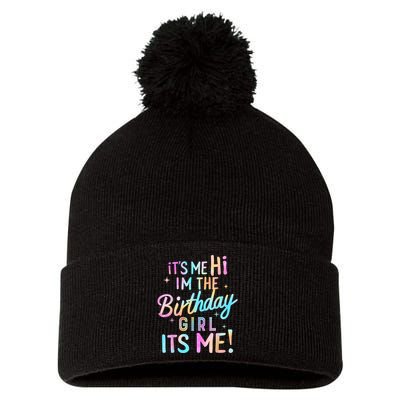 Birthday Party Hi Its Me Im The Birthday Pom Pom 12in Knit Beanie