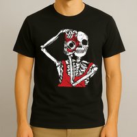 Bone Photographer Halloween Costume Skeleton Lover T-Shirt