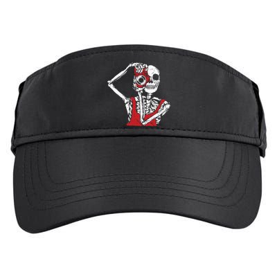 Bone Photographer Halloween Costume Skeleton Lover Adult Drive Performance Visor