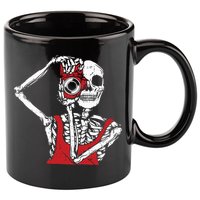 Bone Photographer Halloween Costume Skeleton Lover 11oz C Handle Ceramic Mug
