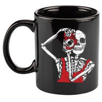 Bone Photographer Halloween Costume Skeleton Lover 11oz C Handle Ceramic Mug
