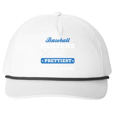 Baseball players have the prettiest girlfriends baseball Snapback Five-Panel Rope Hat