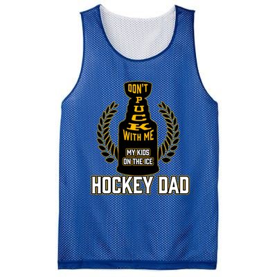 Best Pucking Hockey Dad And Cool Hockey Dad Gift Mesh Reversible Basketball Jersey Tank