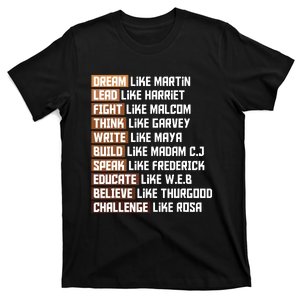 Black Power History Month African American Pride Gift T-Shirt