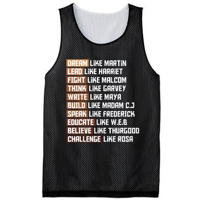 Black Power History Month African American Pride Gift Mesh Reversible Basketball Jersey Tank