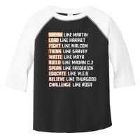 Black Power History Month African American Pride Gift Toddler Fine Jersey T-Shirt