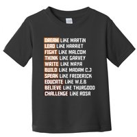 Black Power History Month African American Pride Gift Toddler T-Shirt