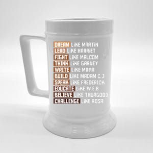 Black Power History Month African American Pride Gift Beer Stein