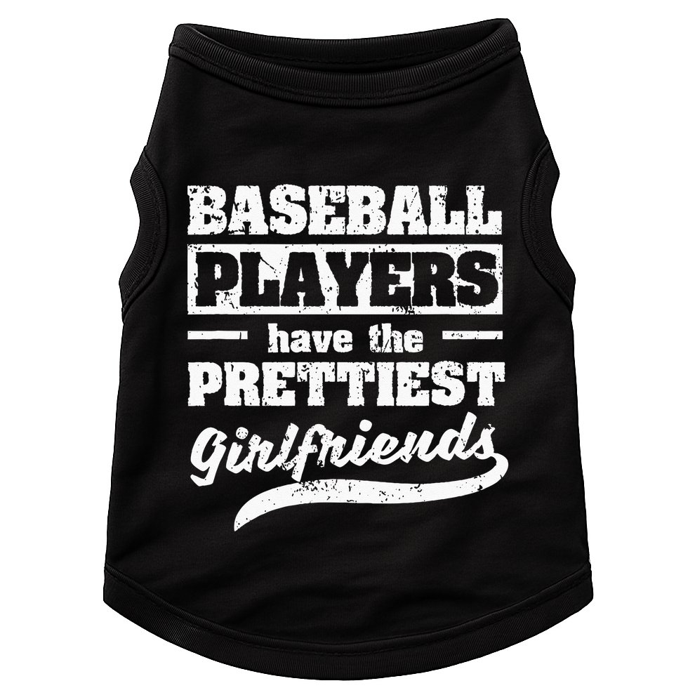 Baseball Players Have The Prettiest Girlfriends Sport Phrase Doggie Tank