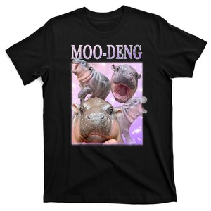 Baby Pigmy Hippo Moodeng Funny Moodeng The Famous Gift T-Shirt