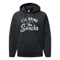 Bachelor Party Humor | ILl Bring The Snacks Performance Fleece Hoodie