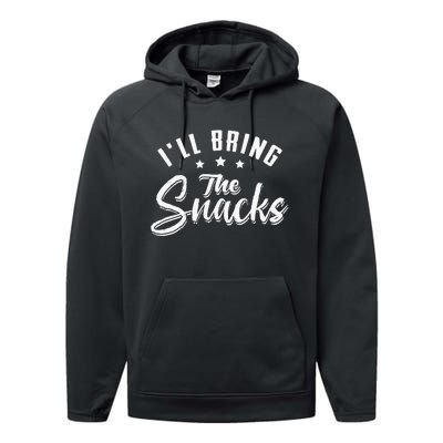 Bachelor Party Humor | ILl Bring The Snacks Performance Fleece Hoodie