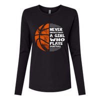 Basketball Player - Hoops Streetball Baller Basketball Girls Womens Cotton Relaxed Long Sleeve T-Shirt