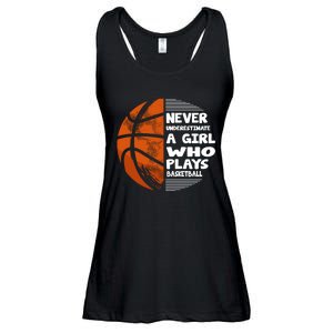 Basketball Player - Hoops Streetball Baller Basketball Girls Ladies Essential Flowy Tank