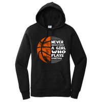 Basketball Player - Hoops Streetball Baller Basketball Girls Women's Pullover Hoodie