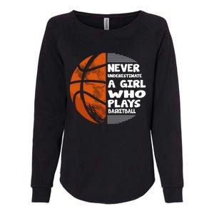 Basketball Player - Hoops Streetball Baller Basketball Girls Womens California Wash Sweatshirt