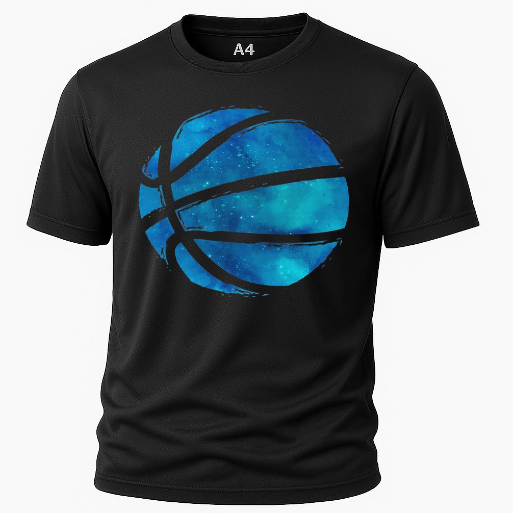 Basketball Player Hoops Streetball Baller Basketball Cooling Performance Crew T-Shirt