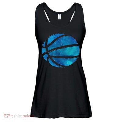 Basketball Player Hoops Streetball Baller Basketball Ladies Essential Flowy Tank