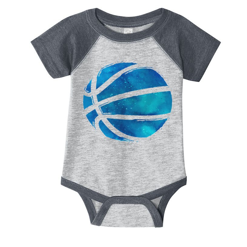 Basketball Player Hoops Streetball Baller Basketball Infant Baby Jersey Bodysuit