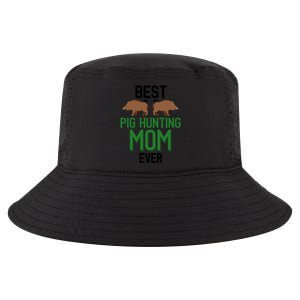 Best Pig Hunting Mom Ever Boar Hunter Mom Gift Cool Comfort Performance Bucket Hat