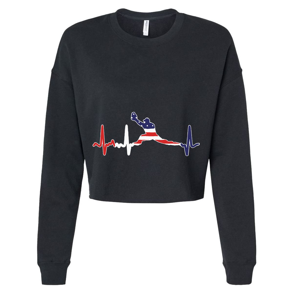 Baseball Player Heartbeat Baseball First Baseman Flag Hoodie