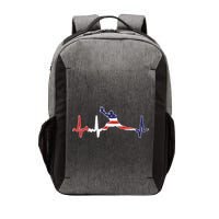 Baseball Player Heartbeat Baseball First Baseman Flag Vector Backpack