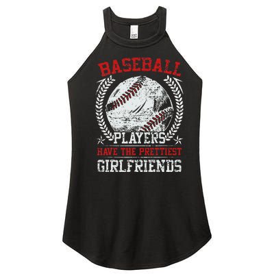 Baseball Players Have The Prettiest Girlfriends Girls Women’s Perfect Tri Rocker Tank