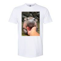 Baby Pygmy Hippo Moo Deng Softstyle CVC T-Shirt