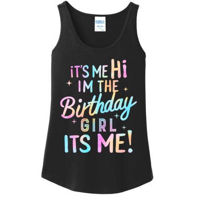 Birthday Party Hi Its Me Im The Birthday Girl Ladies Essential Tank