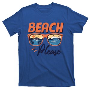 Beach Please Hello Summer Vibes Beach Vacay Summertime Gift T-Shirt