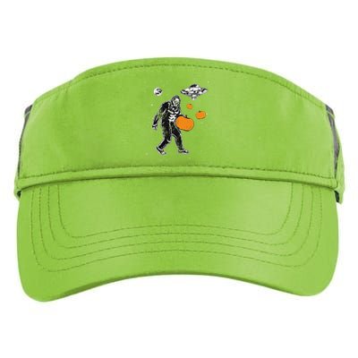 Bigfoot Pumpkin Halloween Adult Drive Performance Visor