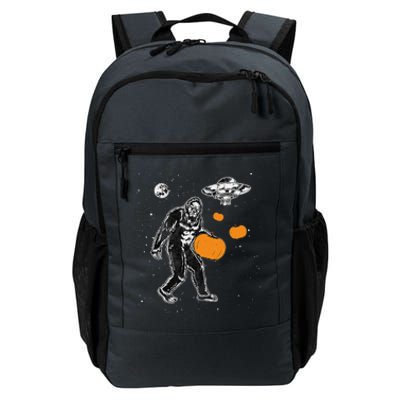 Bigfoot Pumpkin Halloween Daily Commute Backpack