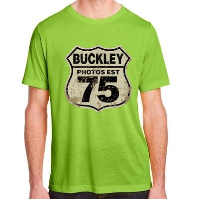 Buckley Photos Highway Sign Adult ChromaSoft Performance T-Shirt