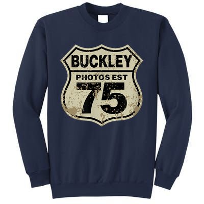 Buckley Photos Highway Sign Sweatshirt