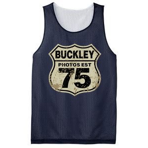 Buckley Photos Highway Sign Mesh Reversible Basketball Jersey Tank