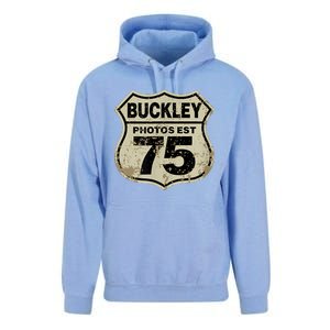 Buckley Photos Highway Sign Unisex Surf Hoodie