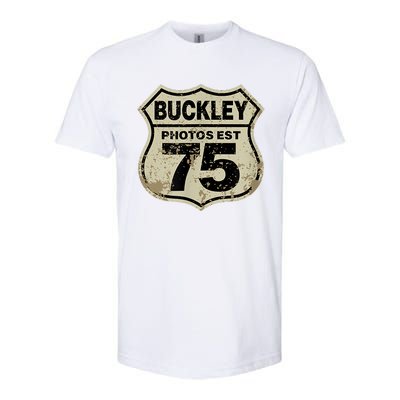 Buckley Photos Highway Sign Softstyle CVC T-Shirt