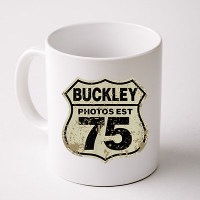 Buckley Photos Highway Sign Coffee Mug