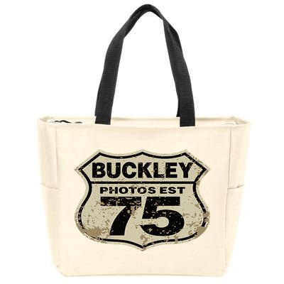 Buckley Photos Highway Sign Zip Tote Bag