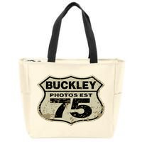 Buckley Photos Highway Sign Zip Tote Bag