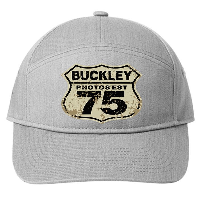 Buckley Photos Highway Sign 7-Panel Snapback Hat