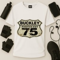 Buckley Photos Highway Sign Cooling Performance Crew T-Shirt