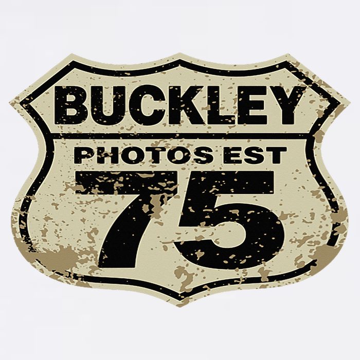Buckley Photos Highway Sign Cooling Performance Crew T-Shirt