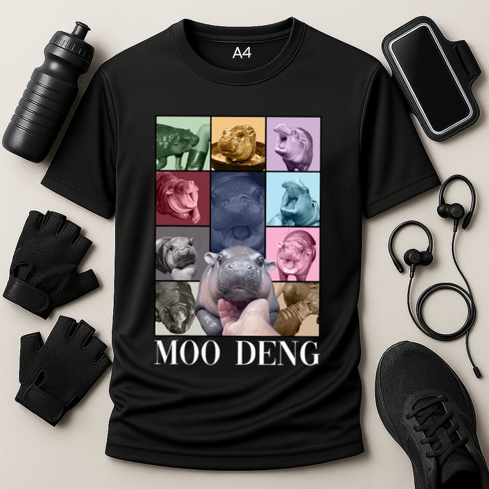 Baby Pygmy Hippo Moo Deng Era Performance Shirt