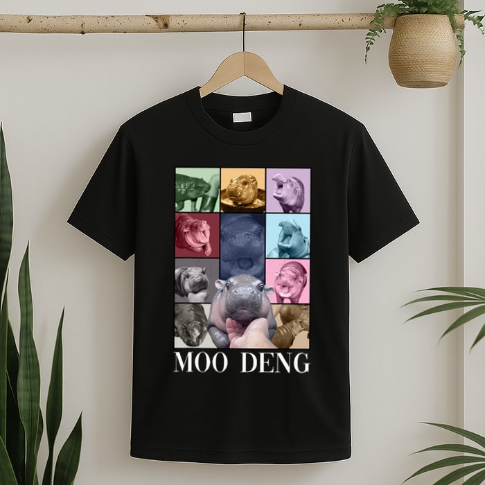 Baby Pygmy Hippo Moo Deng Era T-Shirt
