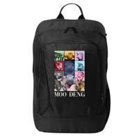 Baby Pygmy Hippo Moo Deng Era City Backpack