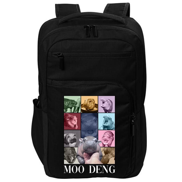 Baby Pygmy Hippo Moo Deng Era Impact Tech Backpack