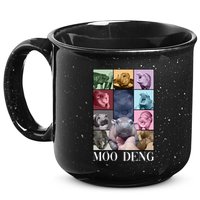 Baby Pygmy Hippo Moo Deng Era 15oz Campfire Ceramic Mug