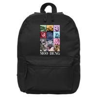 Baby Pygmy Hippo Moo Deng Era 16 in Basic Backpack